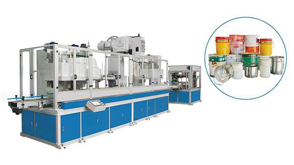 Línea de producción automática – para cubos y baldes de hojalata 30-35CPM